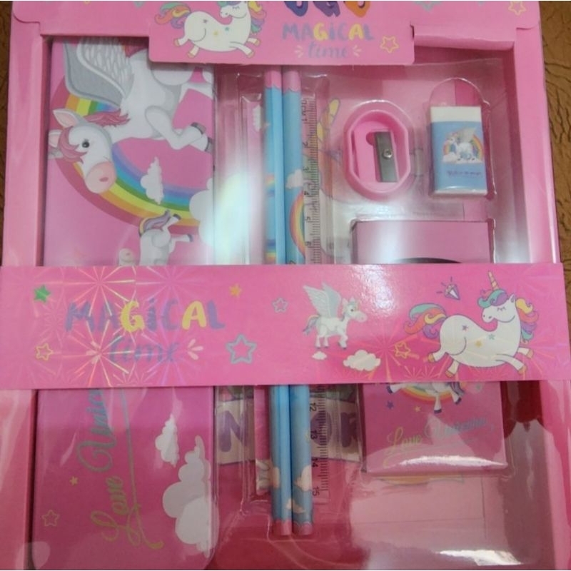 

kotak pensil set unicorn