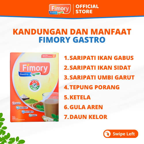 

NG Paket 2 Fimory - Minuman Sereal Umbi Garut Atasi Asam Lambung 250gr COD