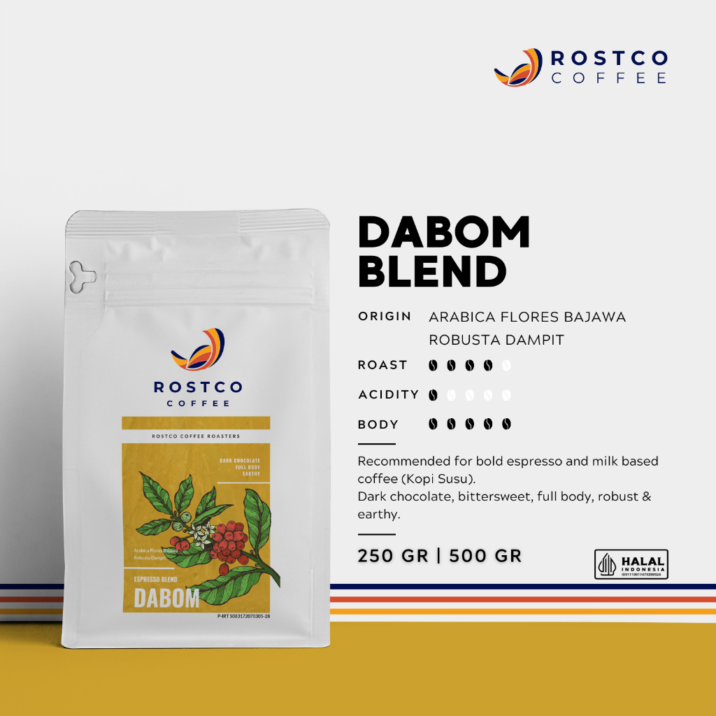 

Biji Kopi Indonesia Dabom Espresso Blend
