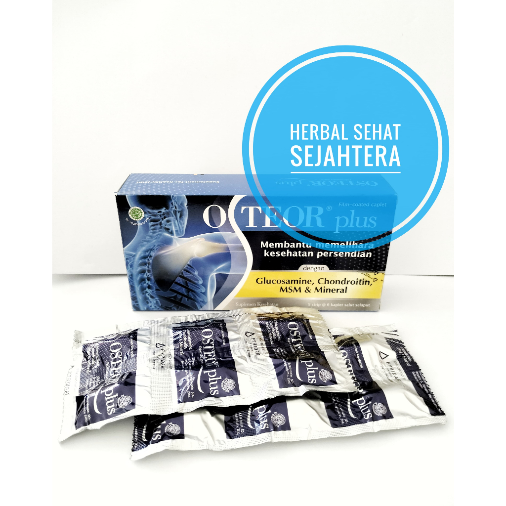 OSTEOR PLUS KAPLET Osteor Plus Kaplet - memelihara kesehatan sendi