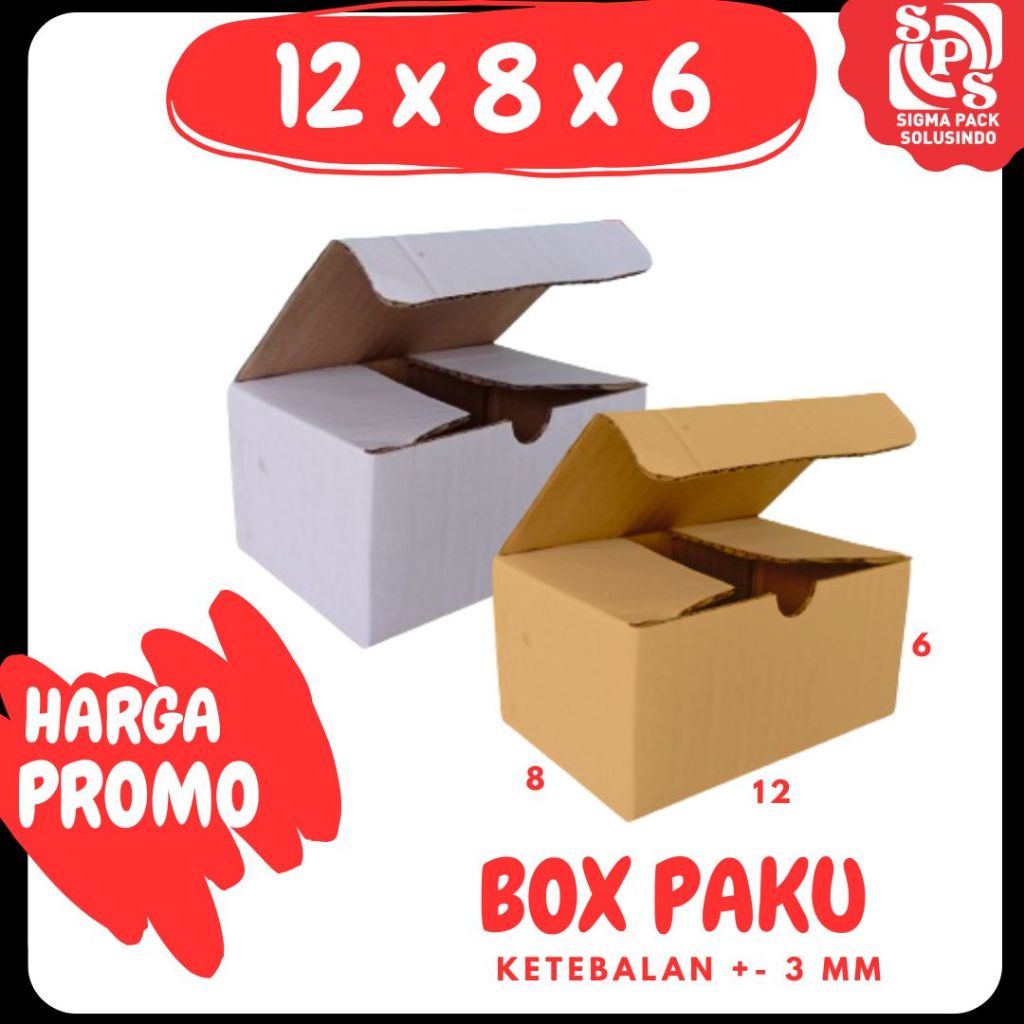 

Box 12x8x6 Kardus A0 Packing Paku Karton Dus Kotak Kemasan Obat Mainan Olshop Souvenir Jamu Sparepart