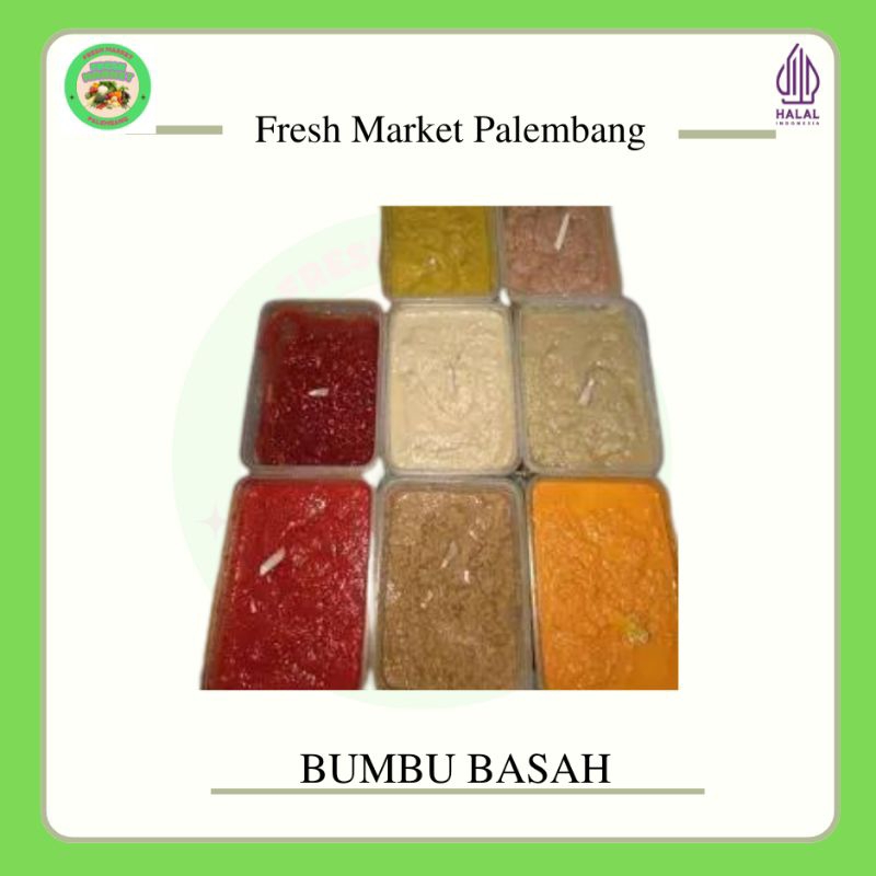 

Bumbu basah all varian -Fresh Market Palembang-