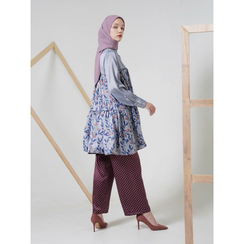 SALE ‼️ NEW Bexy Tunic Dusty Blue - Aleza Label size M