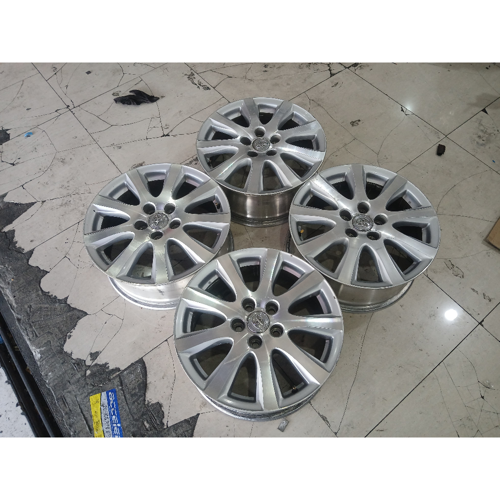 VELG MOBIL BEKAS CAMRY ORIGINAL R17X7 PCD 5X114 ET 45