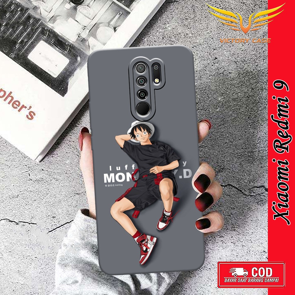 New Anime Case - Softcase Xiaomi Redmi 9 Terbaru - Case Hp Xiaomi Redmi 9 - Casing Xiaomi Redmi 9 - 