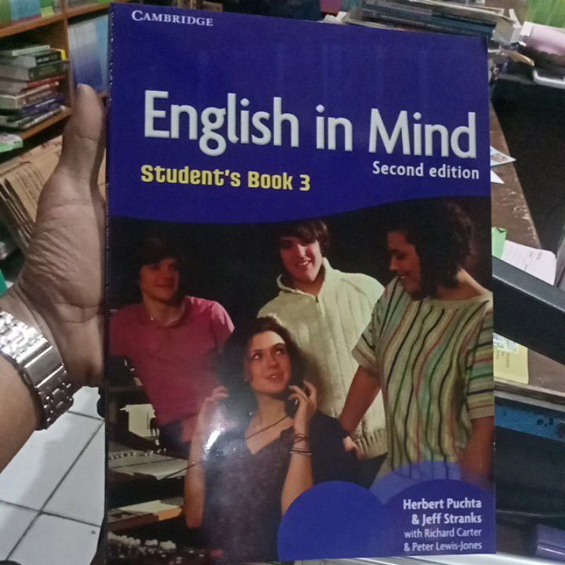 buku English in Mind second edition student's book 3 untuk kelas 10 cetakan reprint berwarna full co
