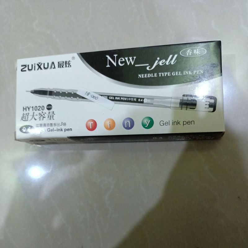 

Bolpoin zuixua new jell 1 pak isi 12pcs
