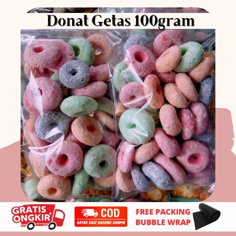 

Donat Pong Jumbo Warna Warni