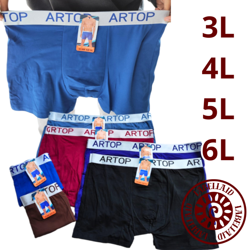 Boxer pria JUMBO / CD BOXER Artop JUMBO PREMIUM Boxer ukuran BIG SIZE LAB96