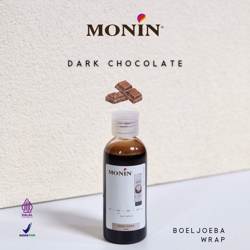 

Monin Dark Chocolate Sauce Repack [30, 75, 100] g