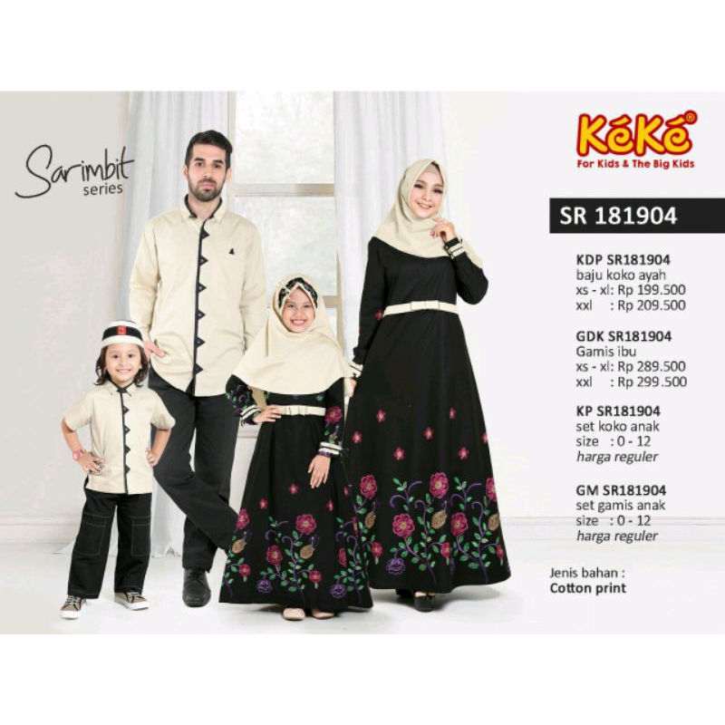 OBRAL SARIMBIT KEKE SR 181904 KREM/HITAM