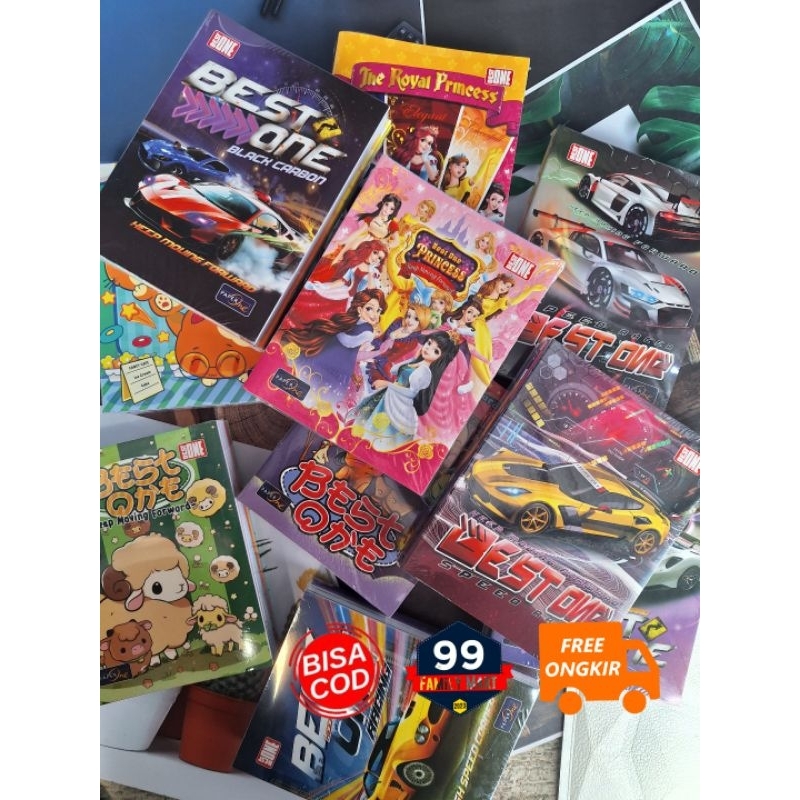 

Isi 10 Buku TUlis BEST ONE 38 Lembar/Buku Sekolah/Buku Catatan