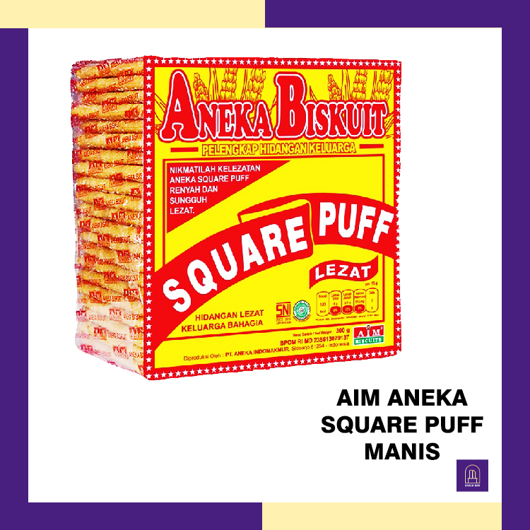 

AIM Aneka Square Puff 300g