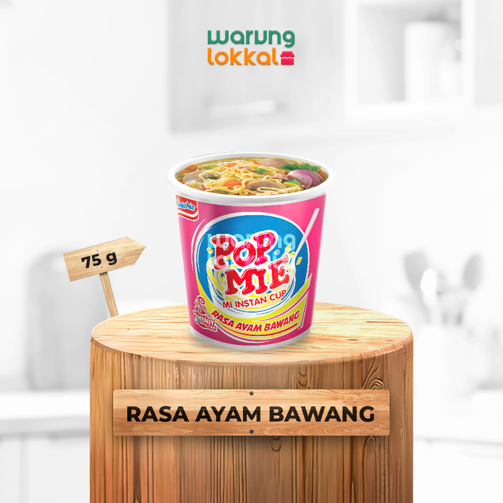 

Pop Mie Rasa Ayam Bawang 75g - Warung Lokkal