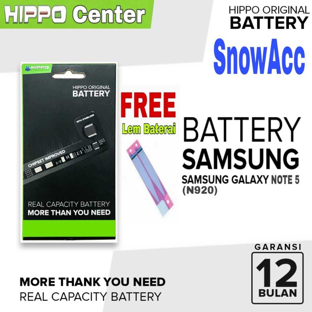 Hippo Baterai Samsung Galaxy Note 5 Battery