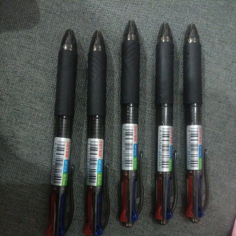 

Pulpen 4 warna Joyko BP-213 0.7mm