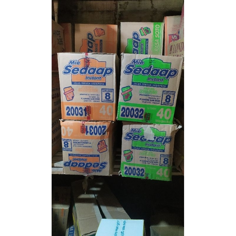 

mie sedaap 1 dus isi 40 pcs