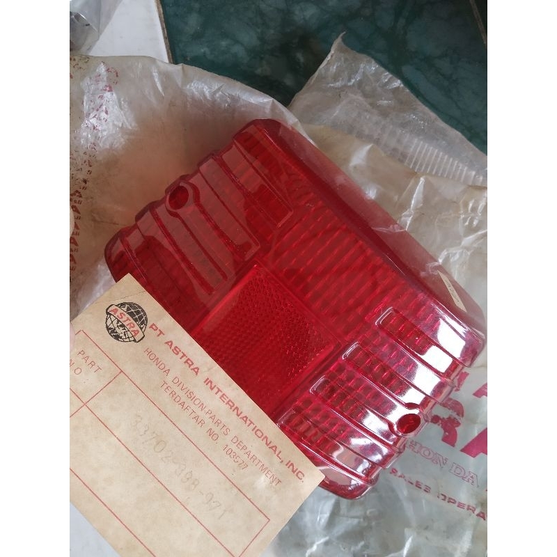 Mika tutup lampu belakang stoplamp stop lamp Honda CG 110 N CGN Orisinil