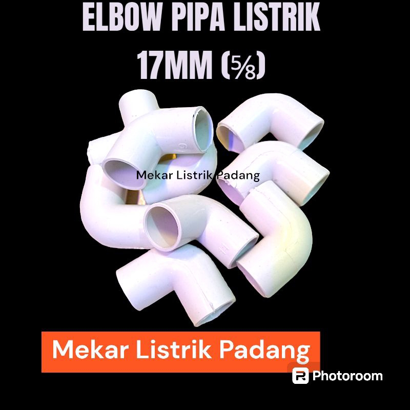 TEE/ELBOW PIPA LISTRIK 17 MM / ⅝