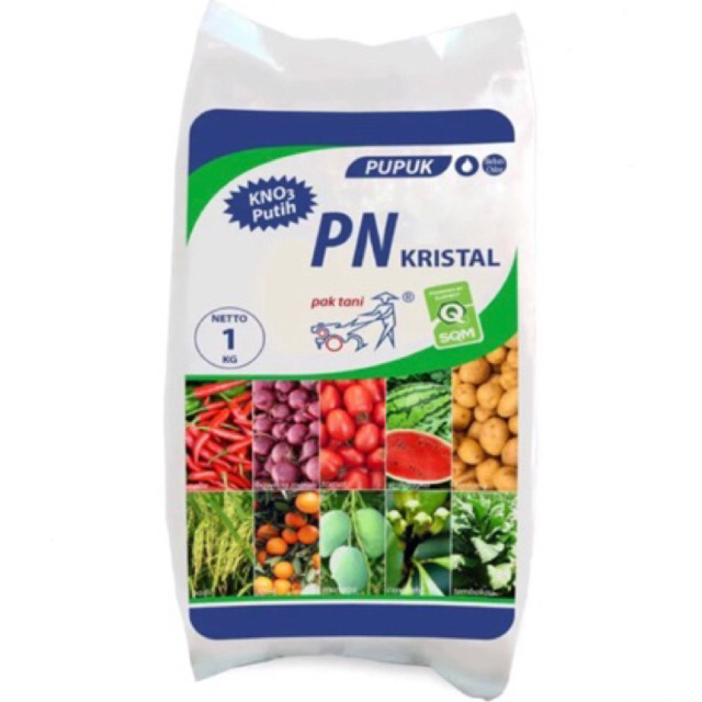 Pupuk PN KRISTAL KNO3 Putih pak tani