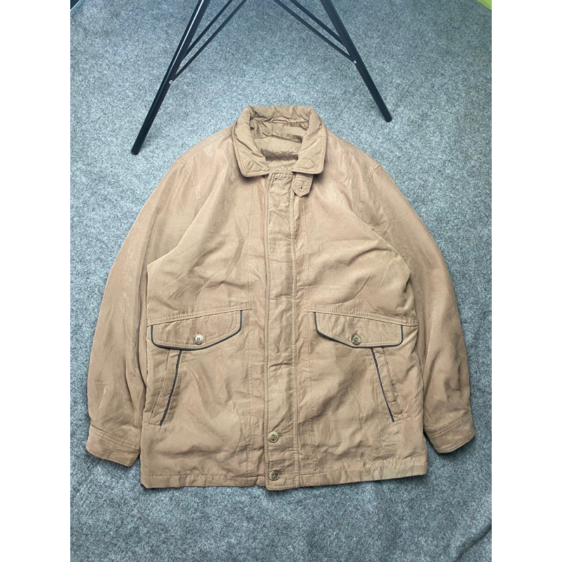 flight jacket suede