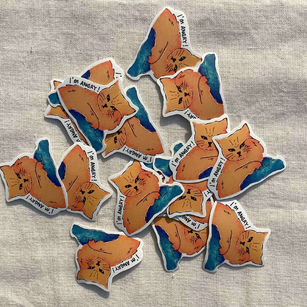 

3 Pcs 5k || Sticker Vnyil Laminasi Doff Waterproof Aesthetic by Artphylios