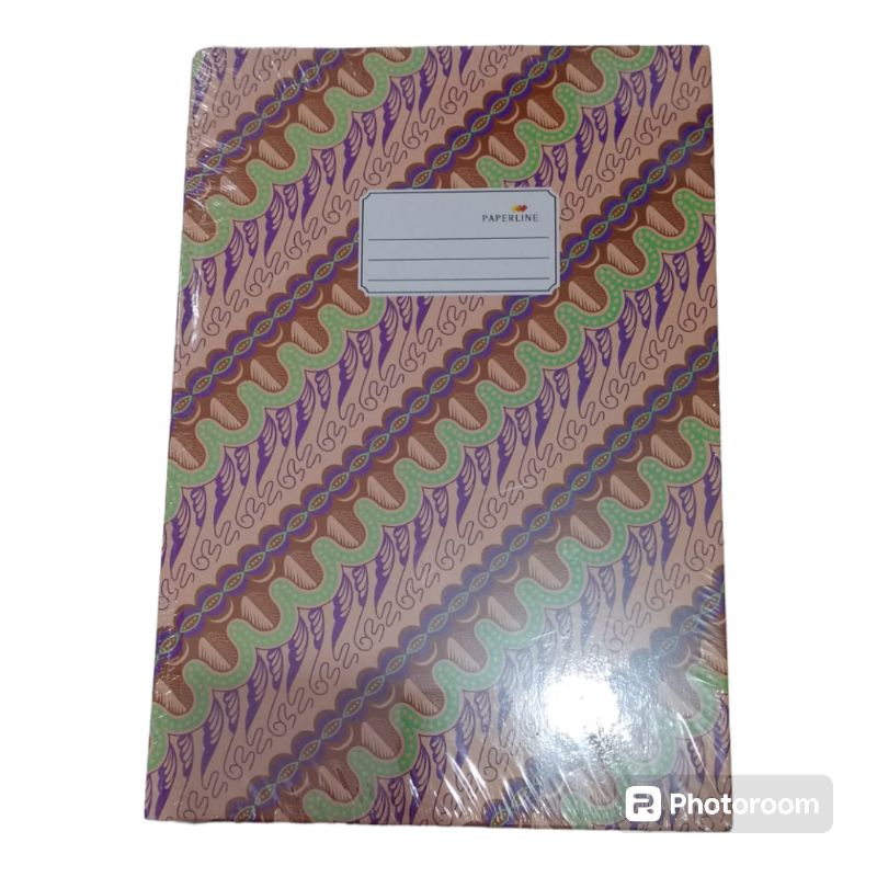 

Buku folio 100 paperline hardcover batik 5pcs isi 100 lembar
