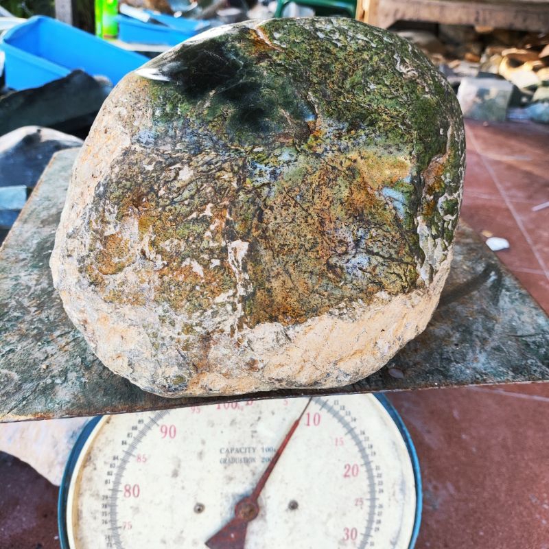 BATU BLACK JADE ACEH 8 kg