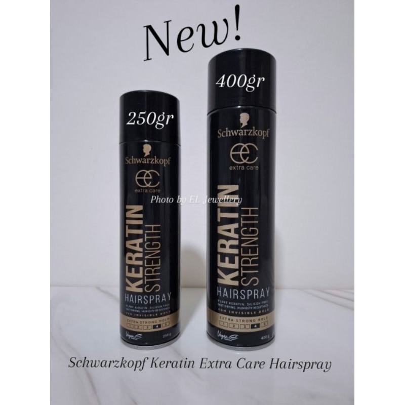 Schwarzkopf Ultimate Keratin Hairspray Extra Care Hair Styling