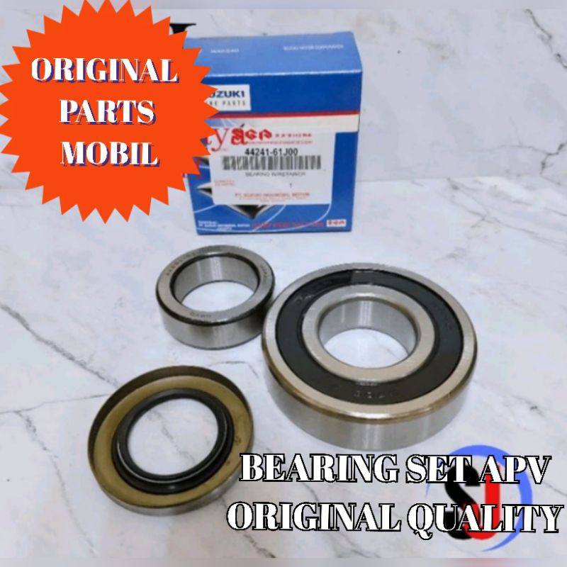 BEARING BERING SET LAHAR LAHER RODA BELAKANG ORI SUZUKI APV MEGA CARRY GARANSI