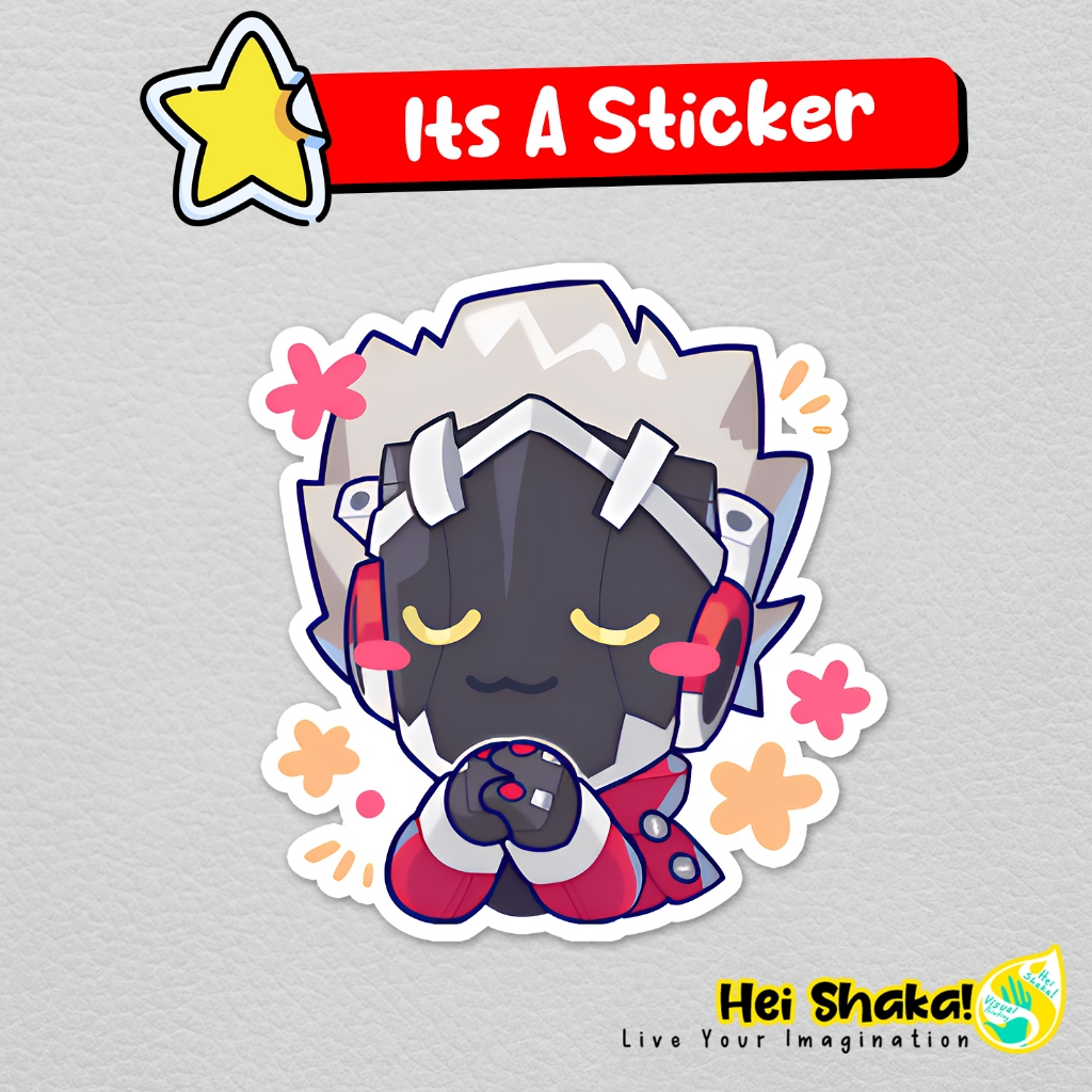 

Stiker ZZZ Zenless Zone Zero Billy Kid Mesmer Sticker Gaming Game Vinyl Anti Air