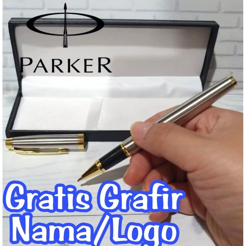 

pulpen roller ball parker im mewah exclusive gratis grafir nama