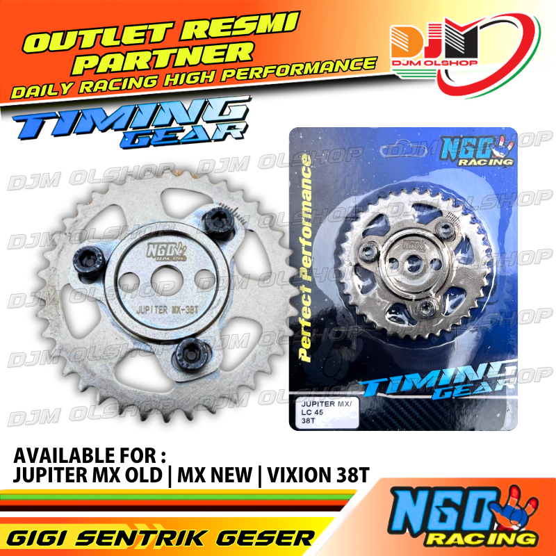 GIGI SENTRIK RACING TIMING GEAR GESER JUPITER MX OLD MX NEW MX KING 135 VIXION ORIGINAL NGO RACING