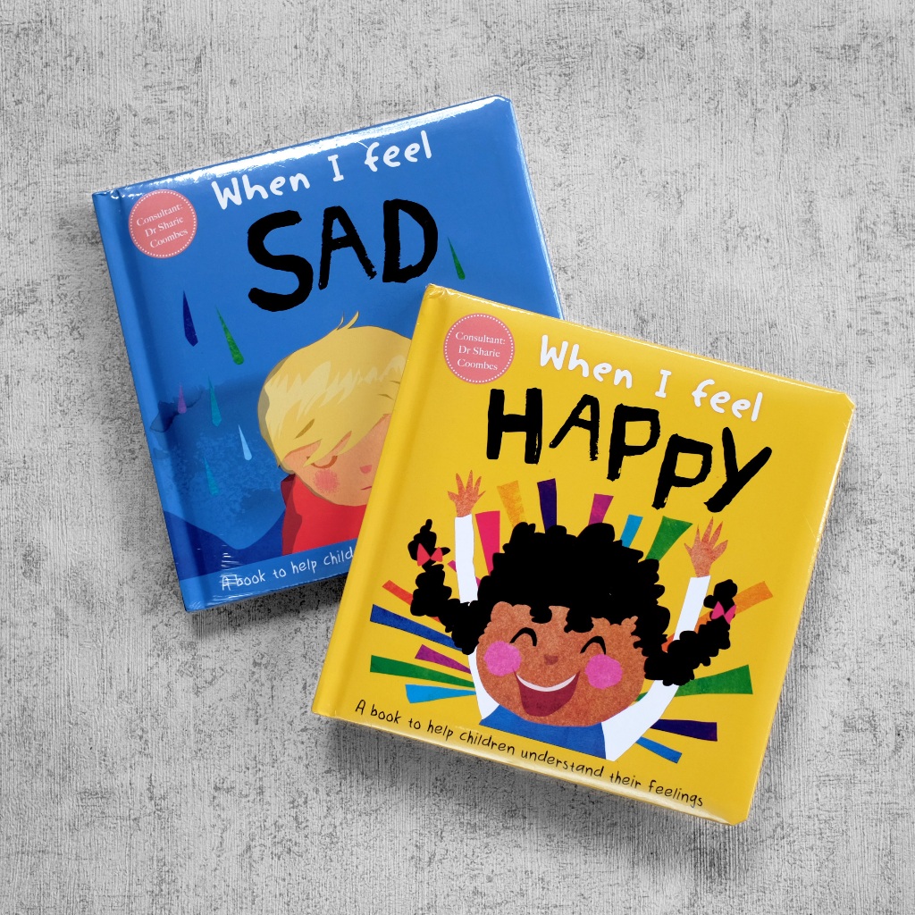A Book About Feelings: When I Feel Happy, When I Feel Sad - English Children Book