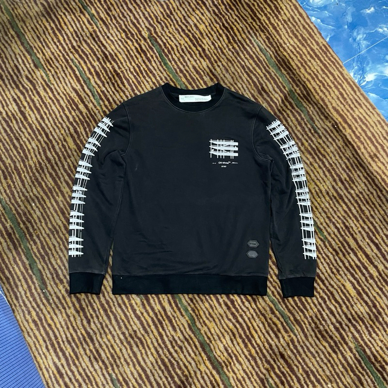 off white crewneck
