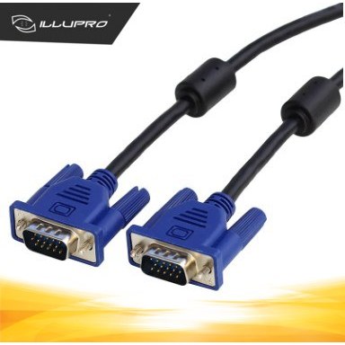 ILLUPRO Kabel VGA to VGA 20m Kabel VGA Original Full HD 20 meter