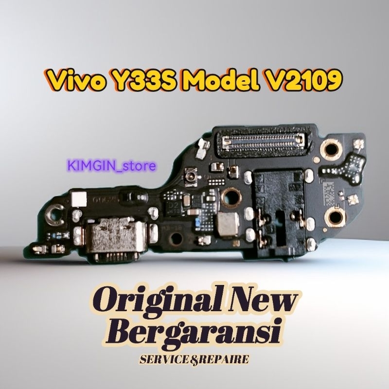 Konektor Cas Papan Konektor Cas Mic Vivo Y33s Model V2109 Original