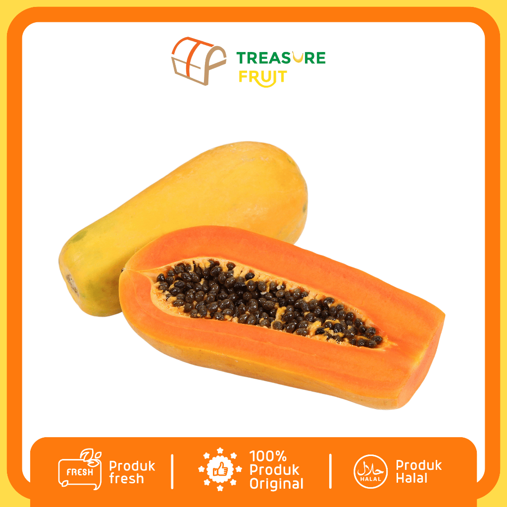 

PEPAYA CALIFORNIA 1 Buah I Treasure Fruit - Buah Sehat dan Segar