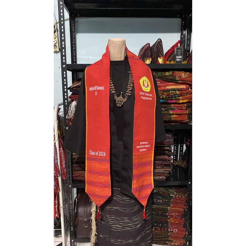 SELENDANG ULOS WISUDA / STOLA ULOS RIQUEST
