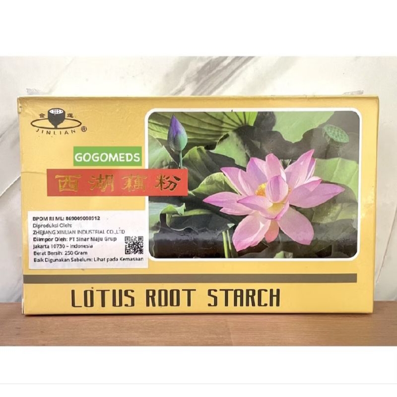 

lotus root starch bubuk akar teratai 250gram