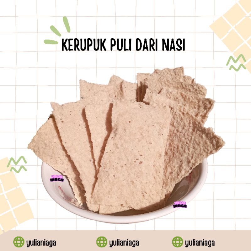 

[TERMURAH] KERUPUK PULI MENTAH ASLI MADIUN 250gram