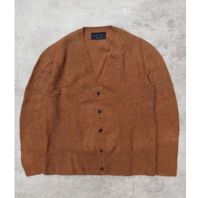 Cardigan laine second | cardigan basic polos | cardigan knitwear rajut wool