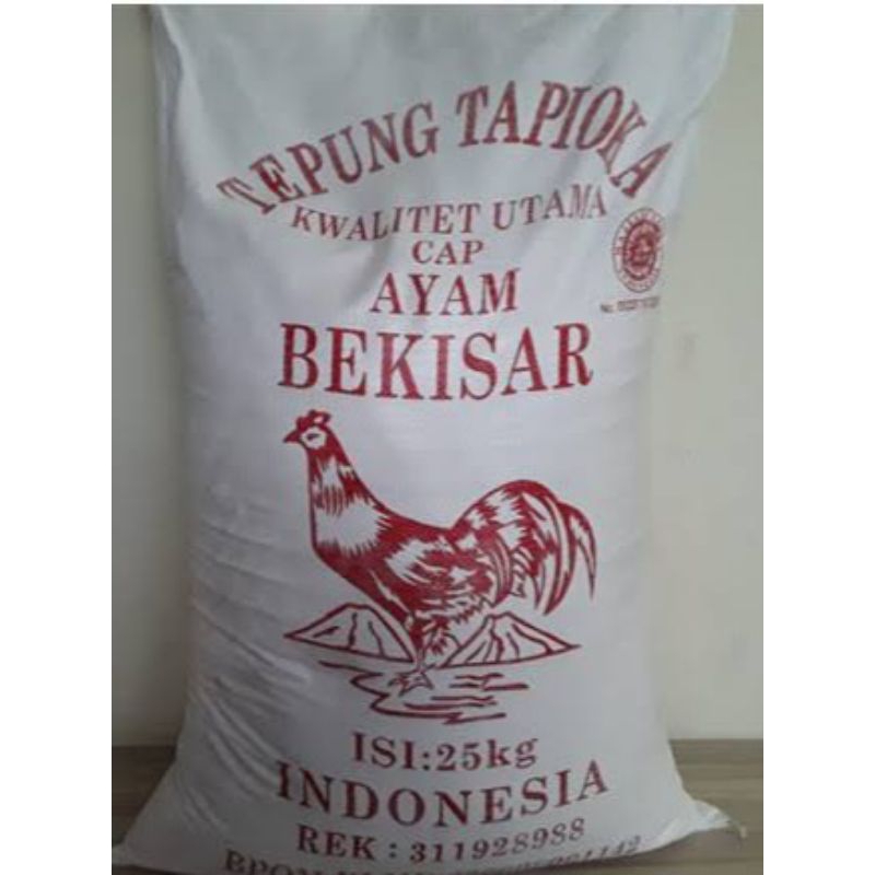 

Tepung Tapioka Cap Ayam Bekisar (Aci) Curah 1Kg, 1/2 Kg, 1/4Kg