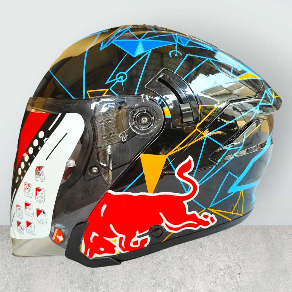 KYT NFJ Custom motif Pol Espargaro Black