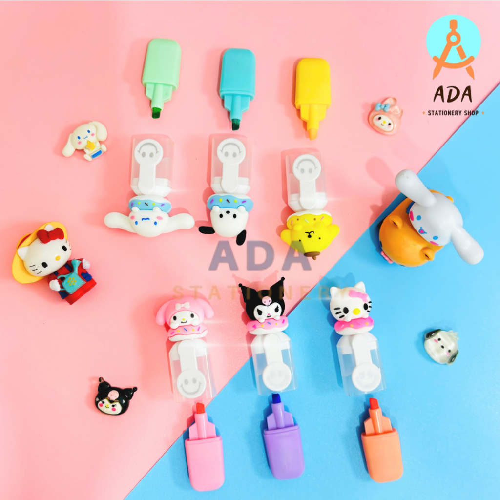 

(6PCS) HIGHLIGHTER MINI SY 709-6/STABILO MINI// STABILO SNRIO