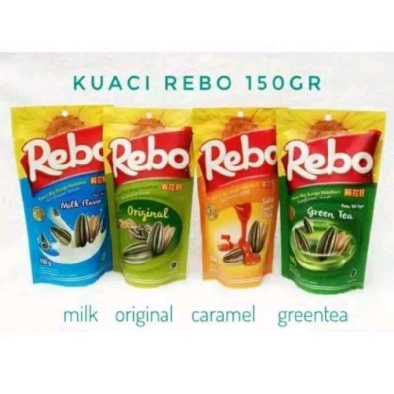 

Kuaci Rebo Biji Bunga Matahari 140gr