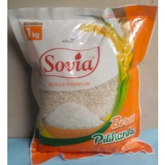 

SOVIA BERAS 1 KG PREMIUM RICE PUTIH 1000 GR