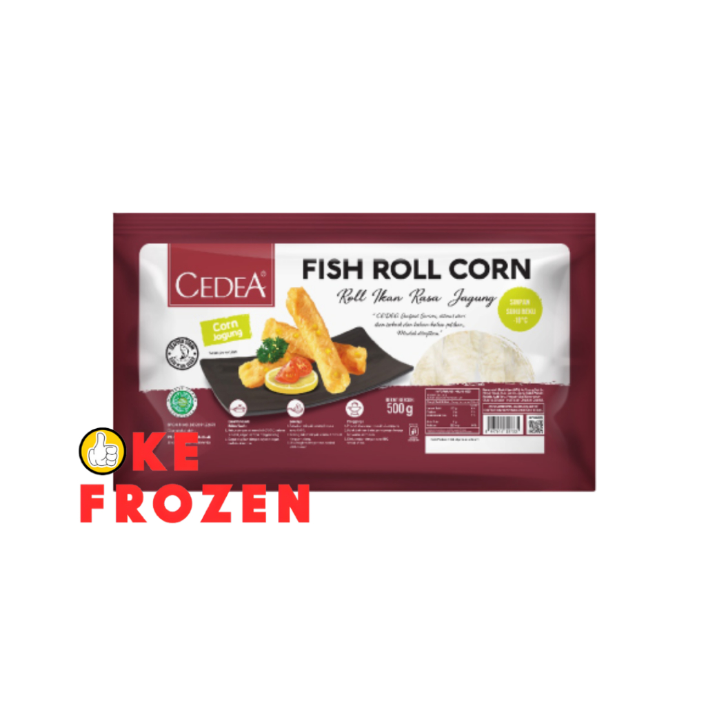 

CEDEA FISH ROLL CORN 500GR OLAHAN IKAN GULUNG RASA JAGUNG
