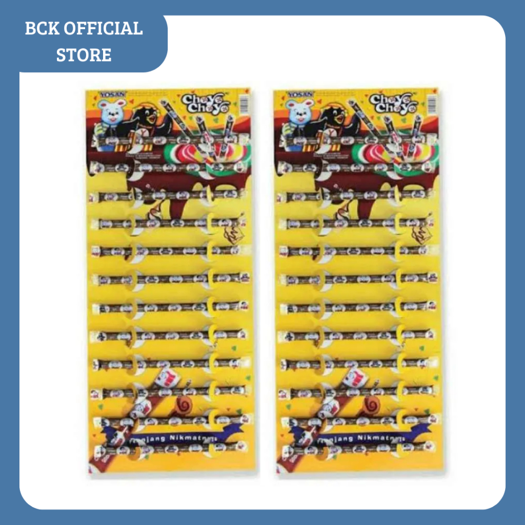 

Yosan Choyo stick Pasta coklat isi 12pcs (1pack)