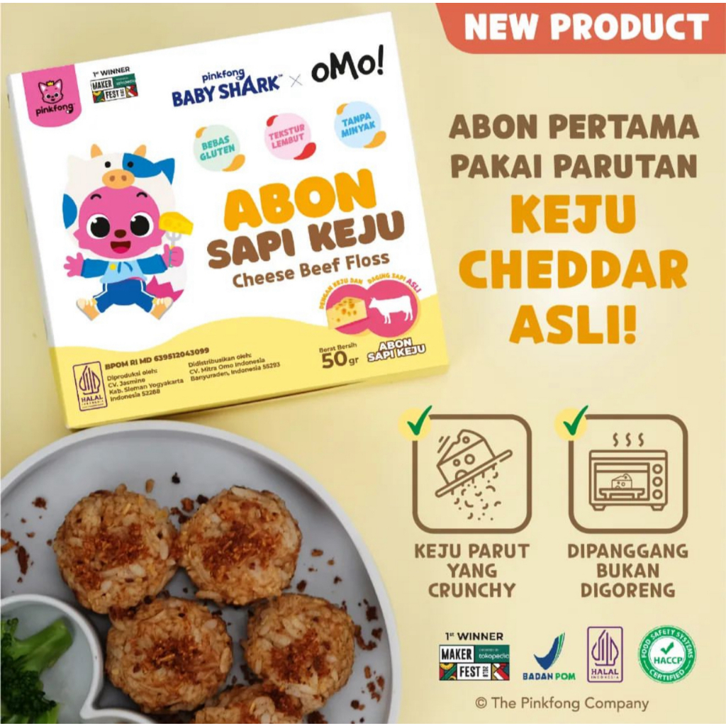 

Forcysn Abon Mpasi Grouu Omo Yummy Bites Grouu Bumboo Potabon Bona Family/Potabon/Joymeal- Abon Anak